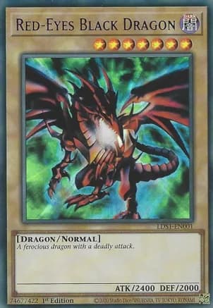 Red-Eyes Black Dragon (Purple) — Legendary Duelists: Season 1