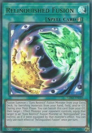 Relinquished Fusion (Green) — Legendary Duelists: Season 1 Yu-Gi-Oh! card by Konami