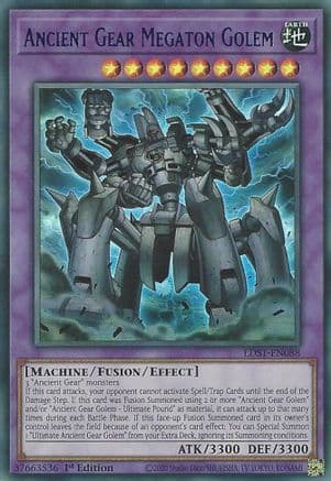 Ancient Gear Megaton Golem (Blue) — Legendary Duelists: Season 1