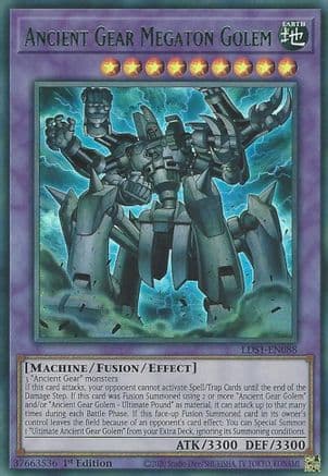 Ancient Gear Megaton Golem (Green) — Legendary Duelists: Season 1