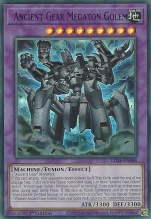 Ancient Gear Megaton Golem (Purple) — Legendary Duelists: Season 1