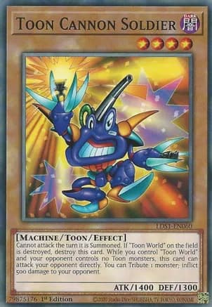 Toon Cannon Soldier — Legendary Duelists: Season 1