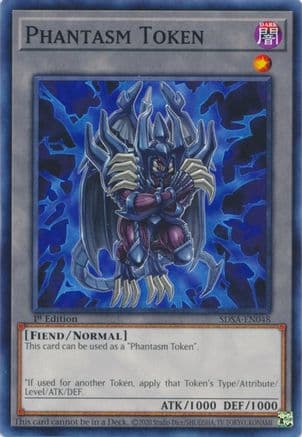 Token: Phantasm — Structure Deck: Sacred Beasts Yu-Gi-Oh! card by Studio Dice