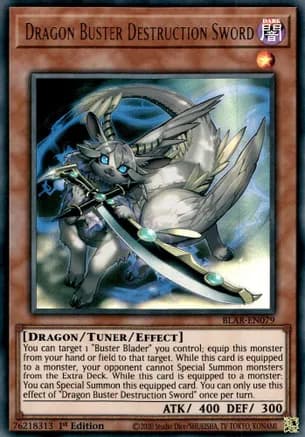 Dragon Buster Destruction Sword — Battles of Legend: Armageddon