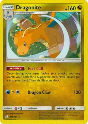 Dragonite - 119/181 (Cosmos Holo) — Miscellaneous Cards & Products