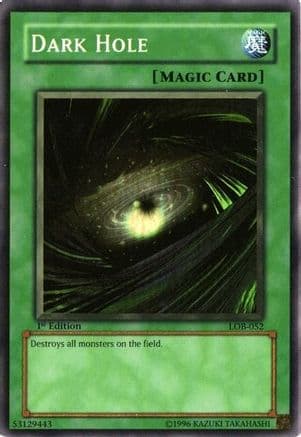 Dark Hole (Magic) — The Legend of Blue Eyes White Dragon