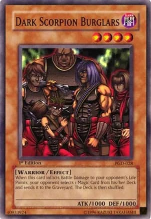 Dark Scorpion Burglars — Pharaonic Guardian