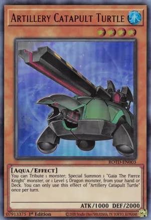 Artillery Catapult Turtle — Rise of the Duelist