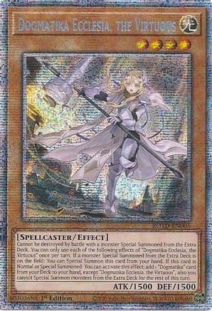 Dogmatika Ecclesia, the Virtuous (Starlight Rare) — Rise of the Duelist