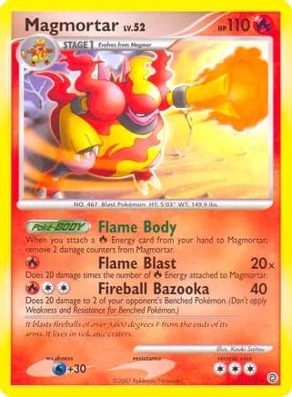 Magmortar - 31/132 (Secret Wonders) — Deck Exclusives