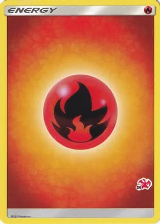 Fire Energy (#29 Charizard Stamped) — Battle Academy