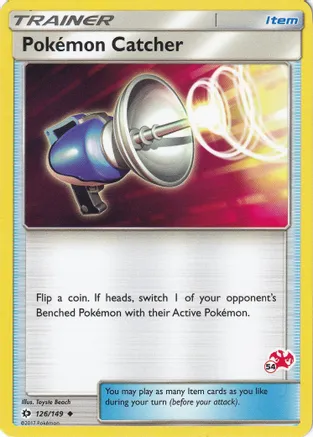 Pokemon Catcher - 126/149 (#54 Charizard Stamped) — Battle Academy