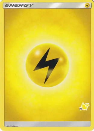 Lightning Energy (#39 Pikachu Stamped) — Battle Academy