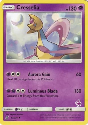 Cresselia - 87/236 (Mewtwo Stamped) — Battle Academy