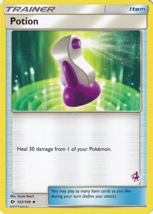 Potion - 127/149 (Mewtwo Stamped) — Battle Academy Pokémon TCG card by Toyste Beach