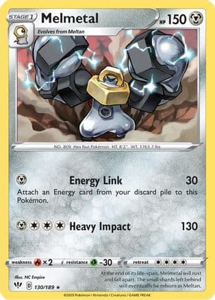 Melmetal — SWSH03: Darkness Ablaze Pokémon TCG card by NC Empire