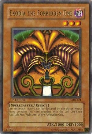 Exodia the Forbidden One — Yu-Gi-Oh! card