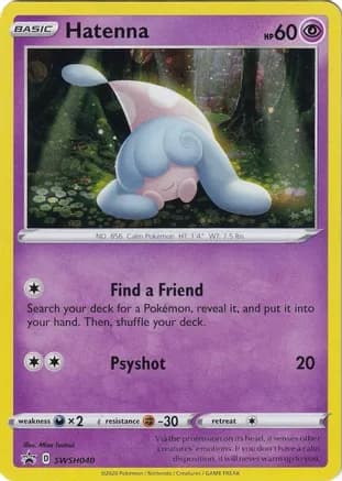 Hatenna - SWSH040 — SWSH: Sword & Shield Promo Cards