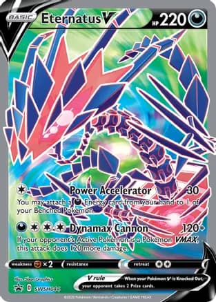 Eternatus V - SWSH044 — SWSH: Sword & Shield Promo Cards