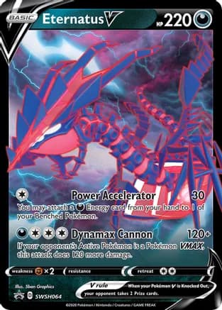 Eternatus V - SWSH064 — SWSH: Sword & Shield Promo Cards