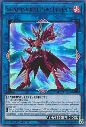 Salamangreat Pyro Phoenix — Yu-Gi-Oh! card