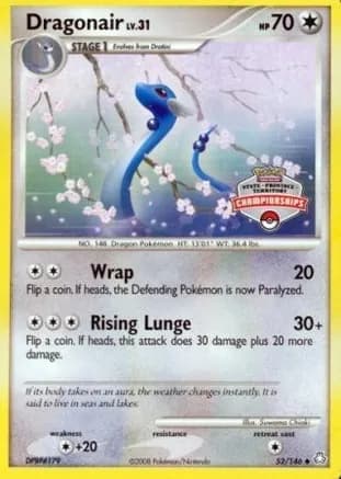Dragonair - 52/146 (State Championships) — League & Championship Cards