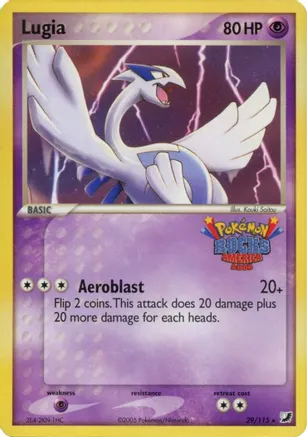 Lugia - 29/115 (Pokemon Rocks America) — Miscellaneous Cards & Products
