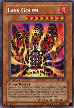 Lava Golem — Yu-Gi-Oh! card