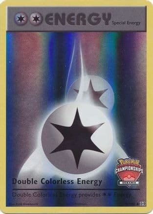 Double Colorless Energy - 90/108 (Oceania Championships) — League & Championship Cards Pokémon TCG card by Keiji Kinebuchi