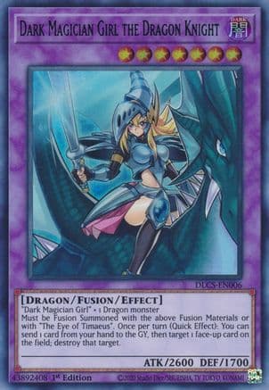 Dark Magician Girl the Dragon Knight (Blue) — Dragons of Legend: The Complete Series