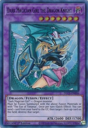 Dark Magician Girl the Dragon Knight (Alternate Art) (Purple) — Yu-Gi-Oh! card
