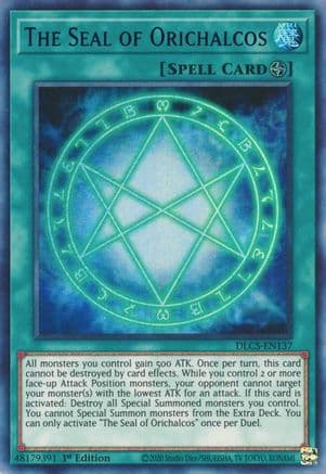 The Seal of Orichalcos (Blue) — Dragons of Legend: The Complete Series