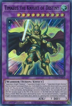 Timaeus the Knight of Destiny (Green) — Dragons of Legend: The Complete Series