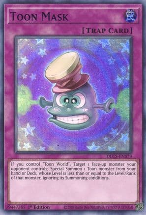 Toon Mask (Blue) — Dragons of Legend: The Complete Series