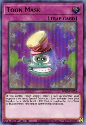 Toon Mask (Green) — Dragons of Legend: The Complete Series