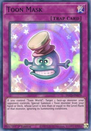 Toon Mask (Purple) — Dragons of Legend: The Complete Series