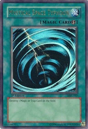 Mystical Space Typhoon — Yu-Gi-Oh! card