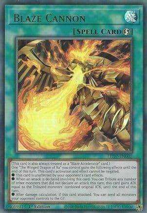 Blaze Cannon — Yu-Gi-Oh! card