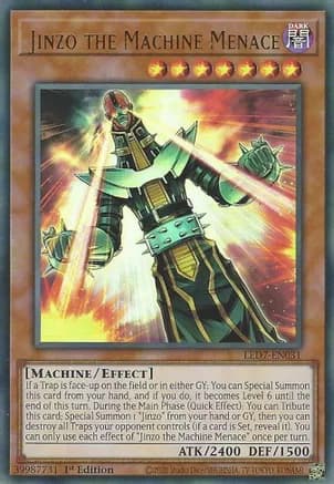 Jinzo the Machine Menace — Legendary Duelists: Rage of Ra