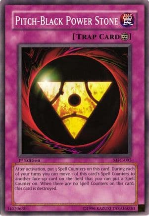 Pitch-Black Power Stone — Magician's Force Yu-Gi-Oh! card by KAZUKI TAKAHASHI