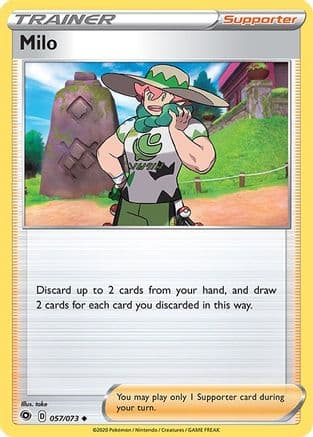 Milo — Champion's Path Pokémon TCG card by take