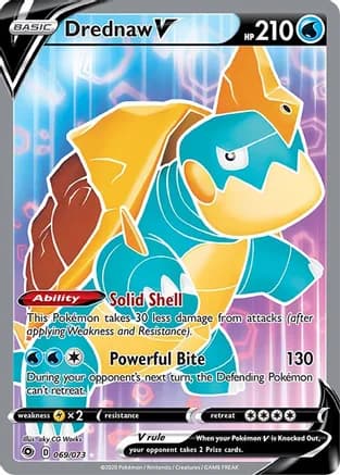 Drednaw V (Full Art) — Champion's Path