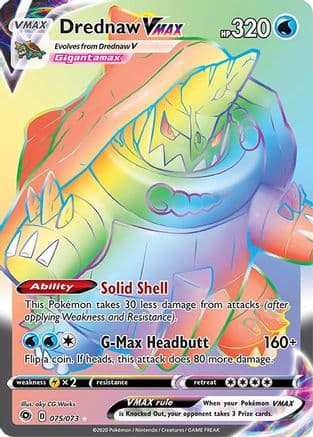 Drednaw VMAX (Secret) — Pokémon TCG card