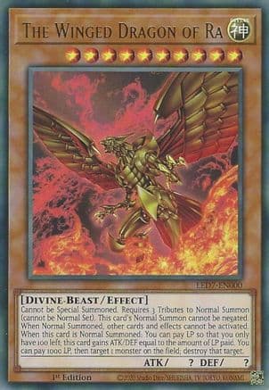 The Winged Dragon of Ra (Alternate Art) — Yu-Gi-Oh! card