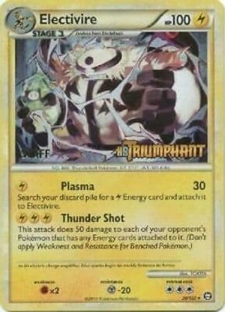 Electivire - 20/102 (Prerelease) [Staff] — HGSS Promos