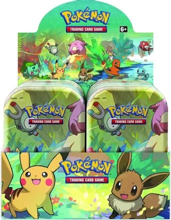 Kanto Friends Mini Tin Display — Miscellaneous Cards & Products
