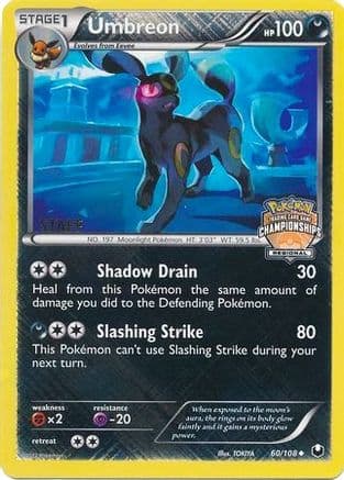 Umbreon - 60/108 (Regional Championships) [Staff]