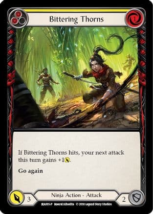 Bittering Thorns — Welcome Deck: Ira Flesh and Blood card by Mervel Ilabadita
