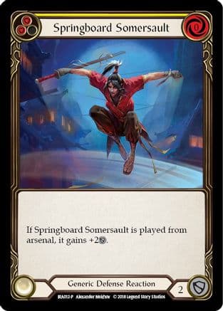 Springboard Somersault — Welcome Deck: Ira Flesh and Blood card by Alexander Mekhov
