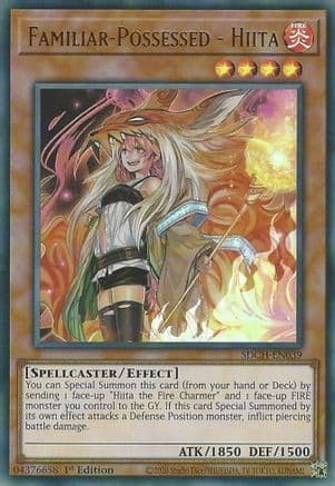 Familiar-Possessed - Hiita (Alternate Art) — Yu-Gi-Oh! card